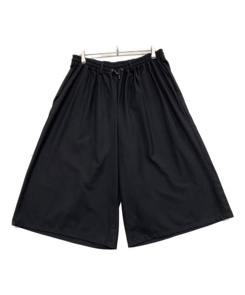 NOT CONVENTIONAL（ノットコンベンショナル）NOT CONVENTIONAL (ノットコンベンショナル) ワイドハーフパンツ ブラック サイズ:FREEの古着・服飾アイテム