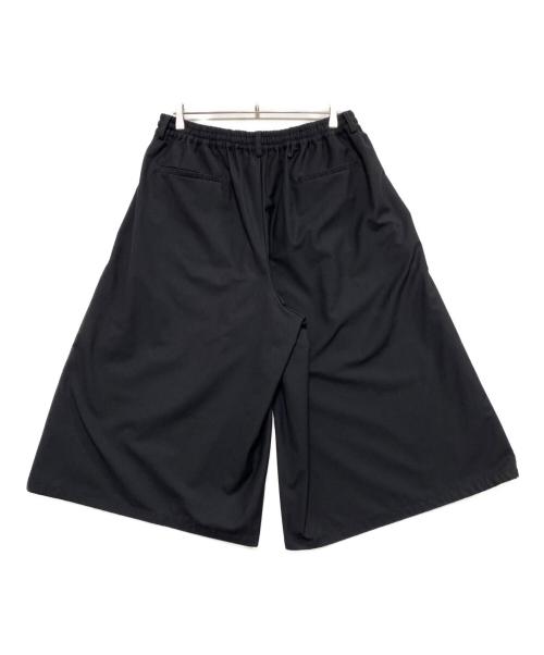 NOT CONVENTIONAL（ノットコンベンショナル）NOT CONVENTIONAL (ノットコンベンショナル) ワイドハーフパンツ ブラック サイズ:FREEの古着・服飾アイテム