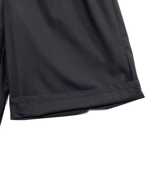 NOT CONVENTIONAL（ノットコンベンショナル）NOT CONVENTIONAL (ノットコンベンショナル) ワイドハーフパンツ ブラック サイズ:FREEの古着・服飾アイテム
