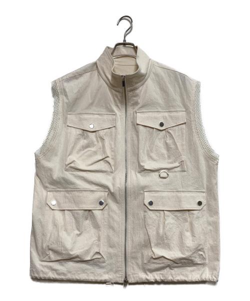 MAISON SPECIAL（メゾンスペシャル）MAISON SPECIAL (メゾンスペシャル) フィッシングベスト ベージュ サイズ:FREEの古着・服飾アイテム
