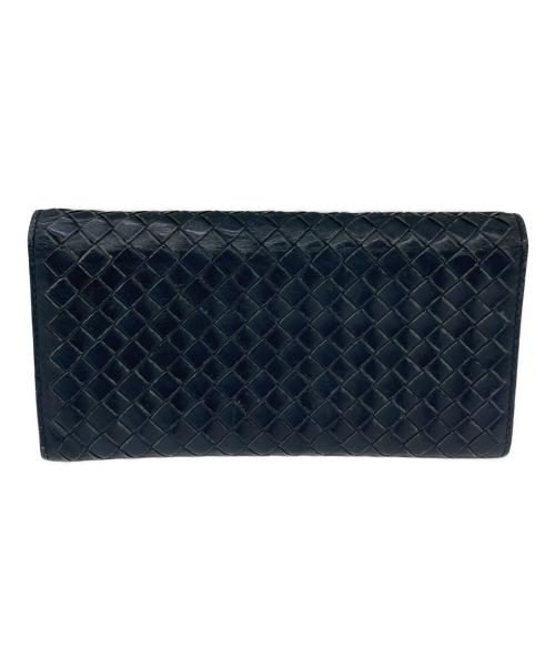 BOTTEGA VENETA（ボッテガベネタ）BOTTEGA VENETA (ボッテガベネタ) イントレチャート ネイビーの古着・服飾アイテム