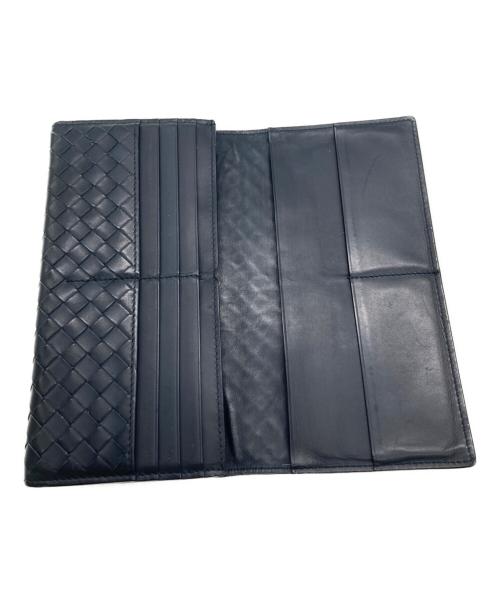 BOTTEGA VENETA（ボッテガベネタ）BOTTEGA VENETA (ボッテガベネタ) イントレチャート ネイビーの古着・服飾アイテム