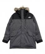 THE NORTH FACEザ ノース フェイス）の古着「ダウンジャケット」｜グレー×ブラック