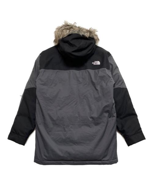 THE NORTH FACE（ザ ノース フェイス）THE NORTH FACE (ザ ノース フェイス) ダウンジャケット グレー×ブラック サイズ:Mの古着・服飾アイテム