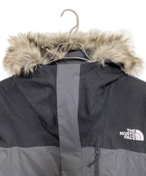 THE NORTH FACE（ザ ノース フェイス）THE NORTH FACE (ザ ノース フェイス) ダウンジャケット グレー×ブラック サイズ:Mの古着・服飾アイテム
