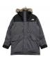 THE NORTH FACE（ザ ノース フェイス）の古着「ダウンジャケット」｜グレー×ブラック