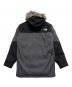 THE NORTH FACE (ザ ノース フェイス) ダウンジャケット グレー×ブラック サイズ:M：18000円