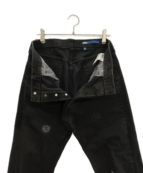 ATELIER&REPAIRS（アトリエ＆リペアーズ）ATELIER&REPAIRS (アトリエ＆リペアーズ) LEVI'S (リーバイス) ブラックジーンズ ブラック サイズ:SIZE 86cm (W34)の古着・服飾アイテム