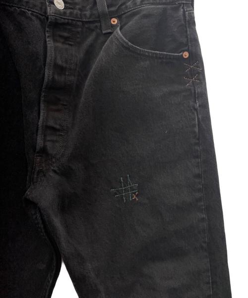 ATELIER&REPAIRS（アトリエ＆リペアーズ）ATELIER&REPAIRS (アトリエ＆リペアーズ) LEVI'S (リーバイス) ブラックジーンズ ブラック サイズ:SIZE 86cm (W34)の古着・服飾アイテム
