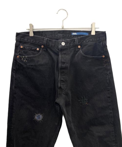 ATELIER&REPAIRS（アトリエ＆リペアーズ）ATELIER&REPAIRS (アトリエ＆リペアーズ) LEVI'S (リーバイス) ブラックジーンズ ブラック サイズ:SIZE 86cm (W34)の古着・服飾アイテム