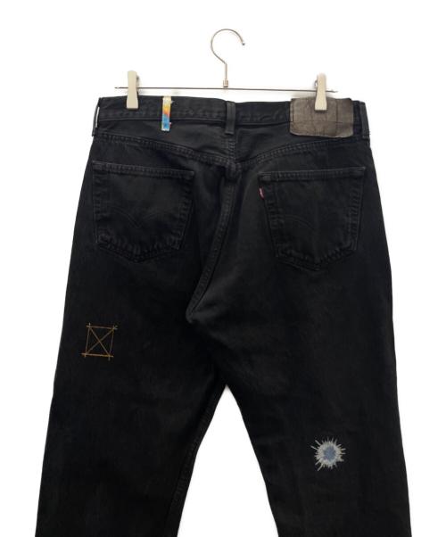 ATELIER&REPAIRS（アトリエ＆リペアーズ）ATELIER&REPAIRS (アトリエ＆リペアーズ) LEVI'S (リーバイス) ブラックジーンズ ブラック サイズ:SIZE 86cm (W34)の古着・服飾アイテム