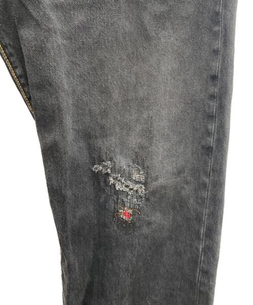 LEVI'S（リーバイス）LEVI'S (リーバイス) ATELIER&REPAIRS (アトリエ＆リペアーズ) デニムパンツ グレー サイズ:SIZE 91cm (W36)の古着・服飾アイテム