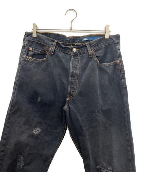 LEVI'S（リーバイス）LEVI'S (リーバイス) ATELIER&REPAIRS (アトリエ＆リペアーズ) デニムパンツ グレー サイズ:SIZE 91cm (W36)の古着・服飾アイテム