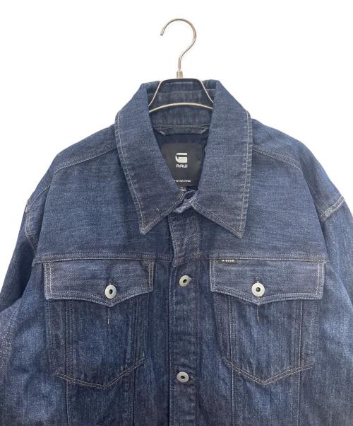 G-STAR RAW（ジースターロゥ）G-STAR RAW (ジースターロゥ) デニムジャケット インディゴ サイズ:XLの古着・服飾アイテム