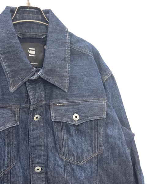 G-STAR RAW（ジースターロゥ）G-STAR RAW (ジースターロゥ) デニムジャケット インディゴ サイズ:XLの古着・服飾アイテム
