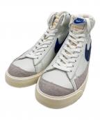 NIKEナイキ）の古着「BLAZER MID」｜ホワイト×ブルー