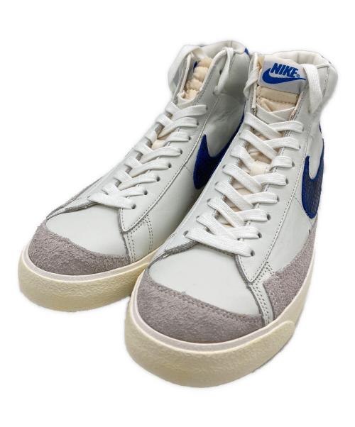 NIKE（ナイキ）NIKE (ナイキ) BLAZER MID ホワイト×ブルー サイズ:26.5cmの古着・服飾アイテム