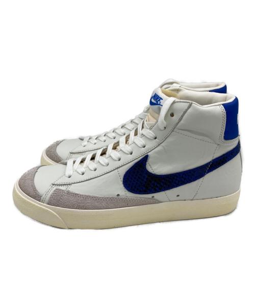 NIKE（ナイキ）NIKE (ナイキ) BLAZER MID ホワイト×ブルー サイズ:26.5cmの古着・服飾アイテム