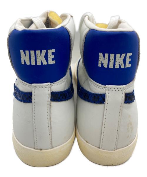 NIKE（ナイキ）NIKE (ナイキ) BLAZER MID ホワイト×ブルー サイズ:26.5cmの古着・服飾アイテム