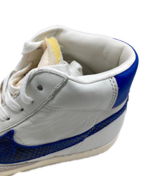 NIKE（ナイキ）NIKE (ナイキ) BLAZER MID ホワイト×ブルー サイズ:26.5cmの古着・服飾アイテム