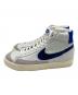 NIKE (ナイキ) BLAZER MID ホワイト×ブルー サイズ:26.5cm：5000円