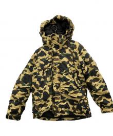 A BATHING APE（アベイシングエイプ）の古着「ダウンジャケット」｜オリーブ×カーキ