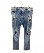 DSQUARED2ディースクエアード）の古着「Tidy Biker Jean」｜インディゴ