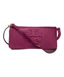 TORY BURCH（トリーバーチ）の古着「ショルダーポーチ」｜パープル