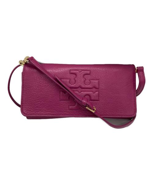 TORY BURCH（トリーバーチ）TORY BURCH (トリーバーチ) ショルダーポーチ パープルの古着・服飾アイテム
