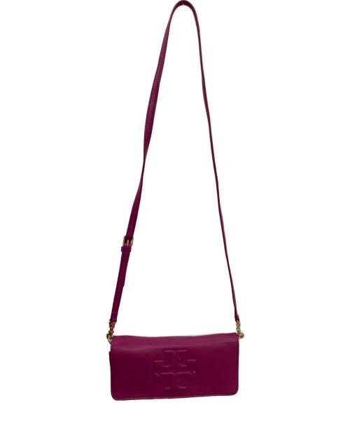 TORY BURCH（トリーバーチ）TORY BURCH (トリーバーチ) ショルダーポーチ パープルの古着・服飾アイテム