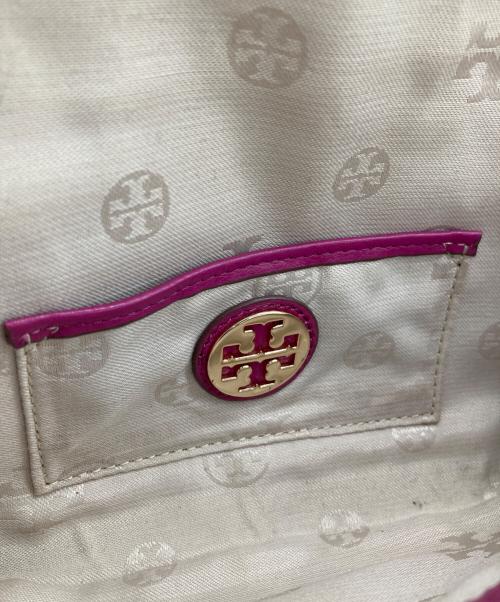 TORY BURCH（トリーバーチ）TORY BURCH (トリーバーチ) ショルダーポーチ パープルの古着・服飾アイテム