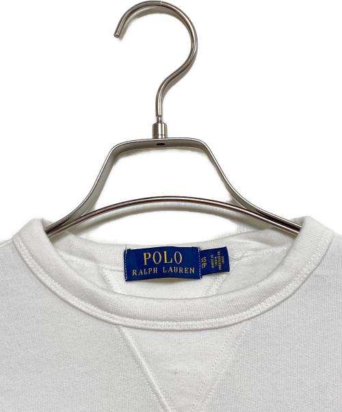 POLO RALPH LAUREN（ポロ・ラルフローレン）POLO RALPH LAUREN (ポロ・ラルフローレン) ビッグポニースウェット ホワイト サイズ:SIZE Sの古着・服飾アイテム