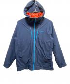 Patagoniaパタゴニア）の古着「ナイロンジャケット」｜オレンジ×ネイビー