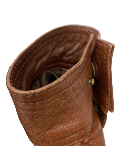 BALLY（バリー）BALLY (バリー) レザーコート ブラウン サイズ:40の古着・服飾アイテム
