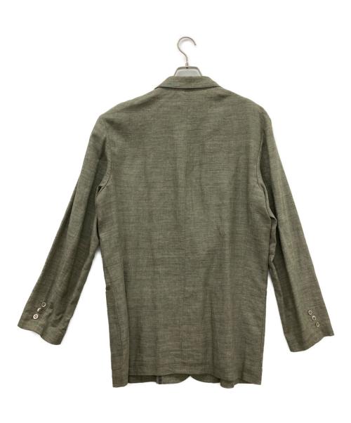 PAPAS（パパス）PAPAS (パパス) テーラードジャケット オリーブ サイズ:Ｍの古着・服飾アイテム