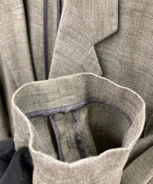 PAPAS（パパス）PAPAS (パパス) テーラードジャケット オリーブ サイズ:Ｍの古着・服飾アイテム