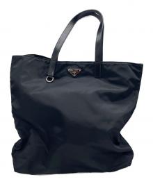 PRADA（プラダ）の古着「トートバッグ」｜ブラック