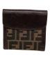 FENDI (フェンディ) 2つ折り財布 ブラウン：5000円