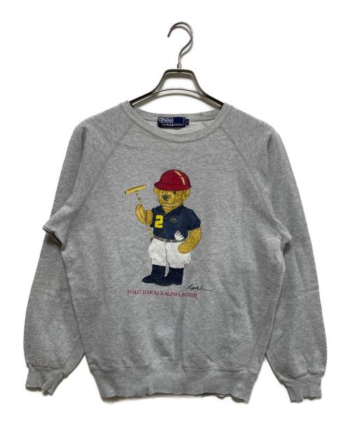 POLO RALPH LAUREN（ポロ・ラルフローレン）POLO RALPH LAUREN (ポロ・ラルフローレン) スウェット グレー サイズ:Ｍの古着・服飾アイテム