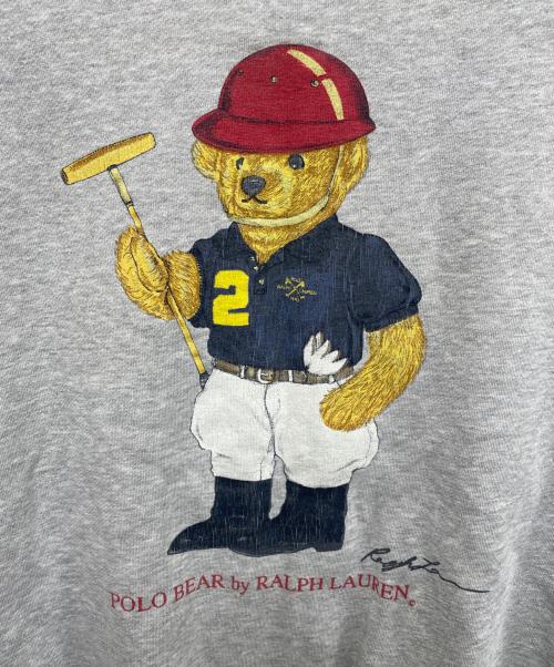 POLO RALPH LAUREN（ポロ・ラルフローレン）POLO RALPH LAUREN (ポロ・ラルフローレン) スウェット グレー サイズ:Ｍの古着・服飾アイテム