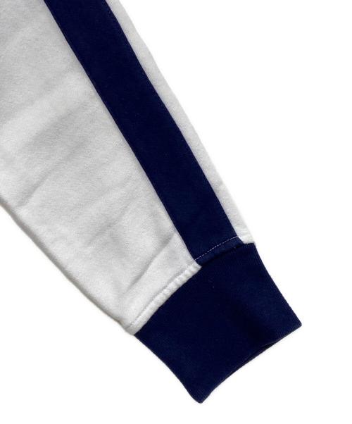 POLO RALPH LAUREN（ポロ・ラルフローレン）POLO RALPH LAUREN (ポロ・ラルフローレン) トラックジャケット ホワイト×ネイビー サイズ:Mの古着・服飾アイテム