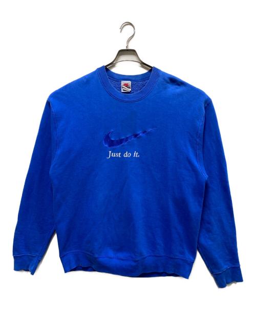 NIKE（ナイキ）NIKE (ナイキ) スウェット ブルー サイズ:XLの古着・服飾アイテム