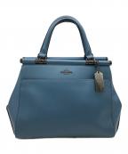 COACHコーチ）の古着「2WAYバッグ」｜スカイブルー