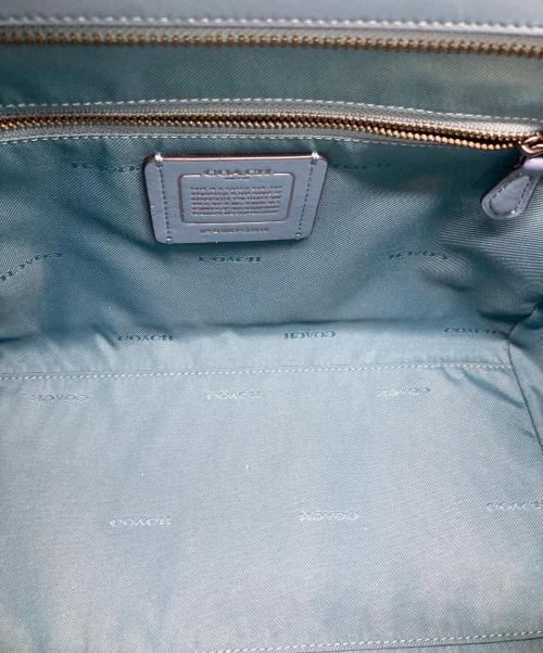 COACH（コーチ）COACH (コーチ) 2WAYバッグ スカイブルーの古着・服飾アイテム