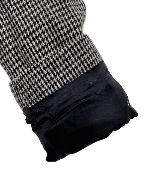 MACKINTOSH（マッキントッシュ）MACKINTOSH (マッキントッシュ) ウールコート ホワイト×ブラック サイズ:34の古着・服飾アイテム