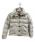 Patagoniaパタゴニア）の古着「トグル・コットン・ダウンジャケット」｜アイボリー
