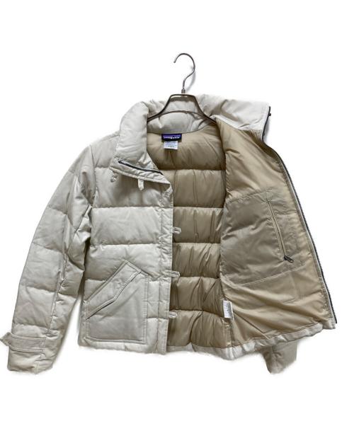 Patagonia（パタゴニア）Patagonia (パタゴニア) トグル・コットン・ダウンジャケット アイボリー サイズ:SIZE Sの古着・服飾アイテム