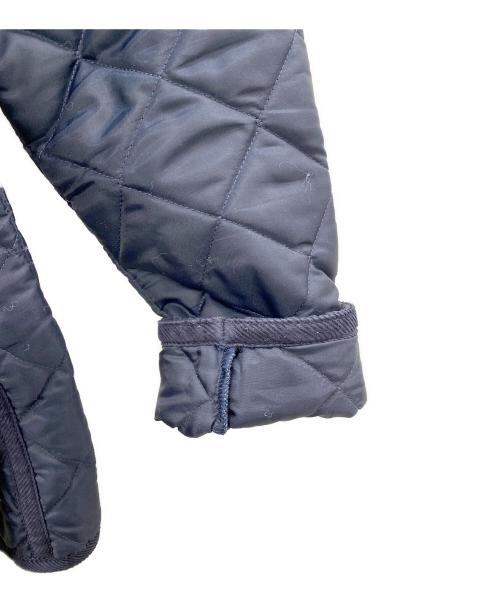 LAVENHAM（ラベンハム）LAVENHAM (ラベンハム) キルティングフーデットジャケット ネイビー サイズ:36の古着・服飾アイテム