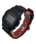 CASIO (カシオ) G-SHOCK ブラック×レッド：6000円