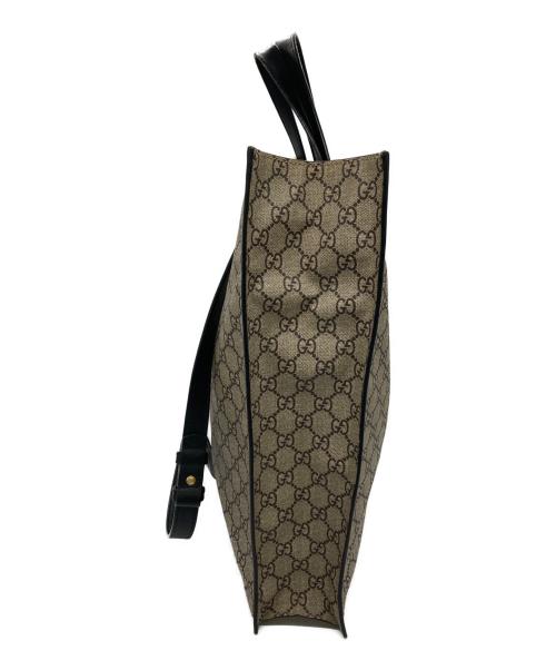 GUCCI（グッチ）GUCCI (グッチ) ショルダートートバッグ カーキの古着・服飾アイテム